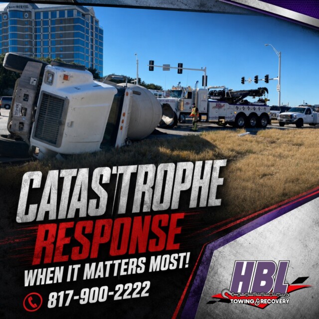 When Major Incidents Create Urgent Towing, Recovery, Or Cleanup Needs, Hbl Towing Provides Catastrophe Response Support To Help Manage Challenging Situations With The Right Equipment And Experience.