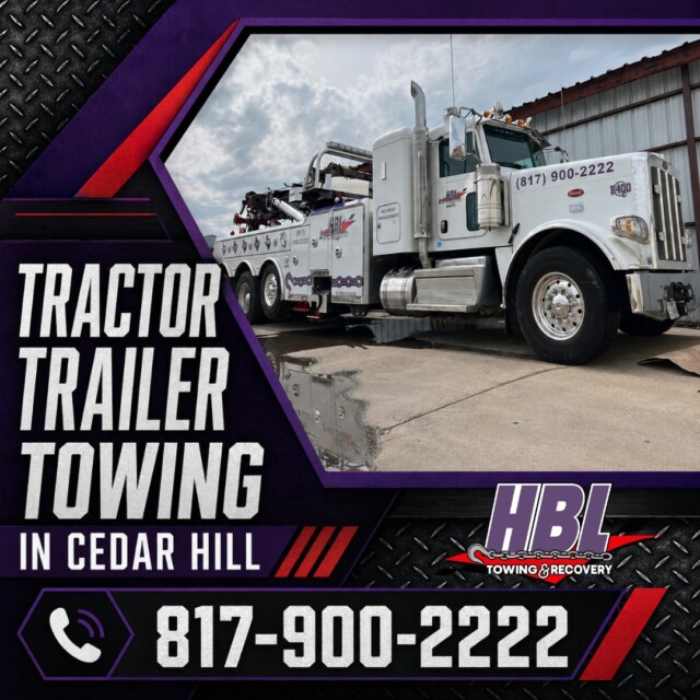 When A Tractor Trailer Needs Professional Towing, We’re Equipped To Help In Cedar Hill And The Surrounding Areas. Learn More About The Service Here: Https://Hbltowing.com/Updates/Tractor-Trailer-Towing-In-Cedar-Hill-Tx/